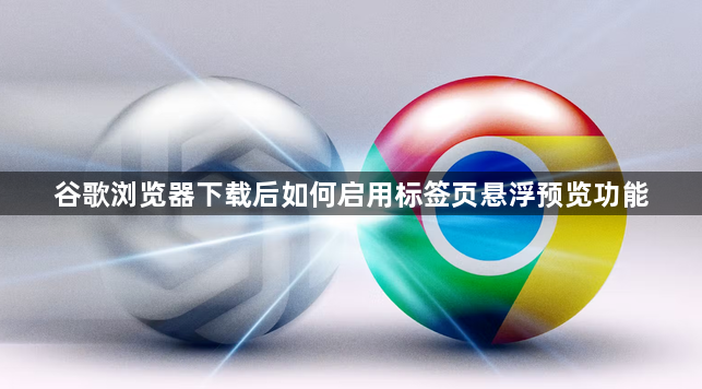 谷歌浏览器下载后如何启用标签页悬浮预览功能1