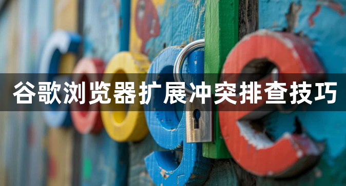 谷歌浏览器扩展冲突排查技巧1
