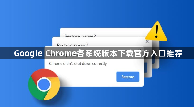 Google Chrome各系统版本下载官方入口推荐1