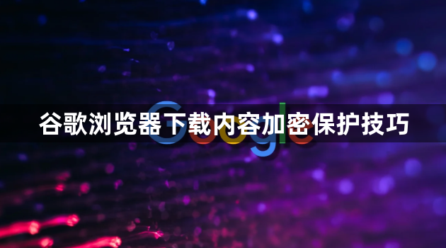 谷歌浏览器下载内容加密保护技巧1