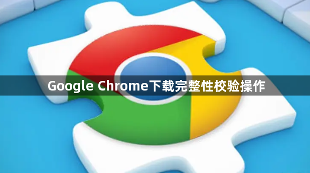 Google Chrome下载完整性校验操作1