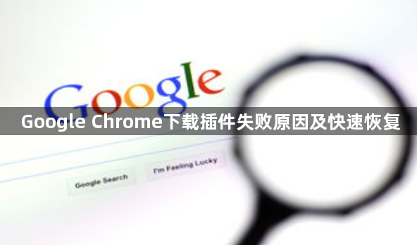 Google Chrome下载插件失败原因及快速恢复1