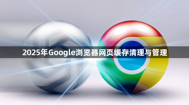 2025年Google浏览器网页缓存清理与管理1