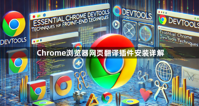 Chrome浏览器网页翻译插件安装详解1