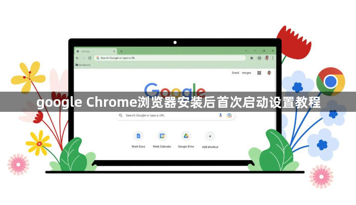 google Chrome浏览器安装后首次启动设置教程1