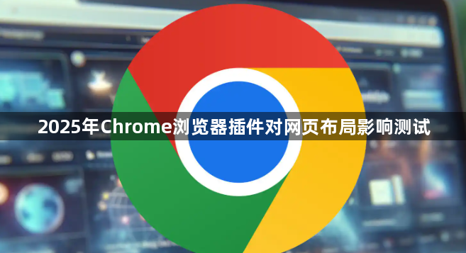 2025年Chrome浏览器插件对网页布局影响测试1