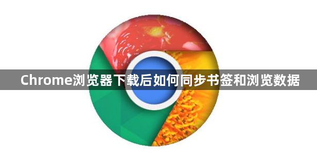 Chrome浏览器下载后如何同步书签和浏览数据1