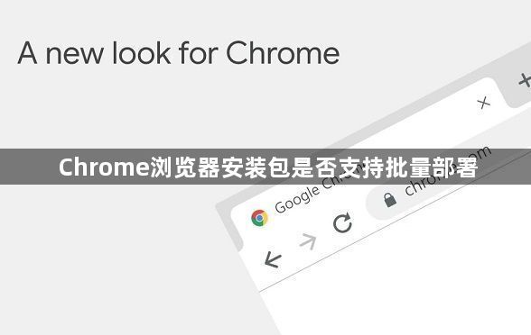 Chrome浏览器安装包是否支持批量部署1