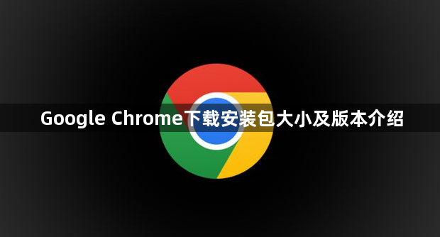 Google Chrome下载安装包大小及版本介绍1