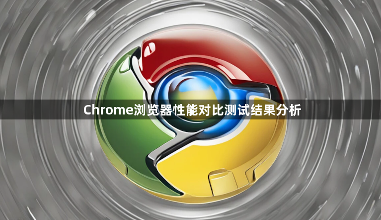 Chrome浏览器性能对比测试结果分析1