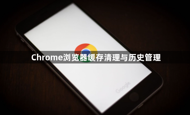 Chrome浏览器缓存清理与历史管理1
