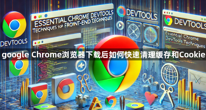 google Chrome浏览器下载后如何快速清理缓存和Cookie1