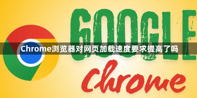 Chrome浏览器对网页加载速度要求提高了吗1