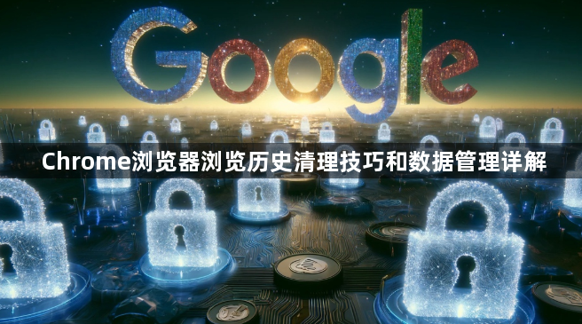 Chrome浏览器浏览历史清理技巧和数据管理详解1