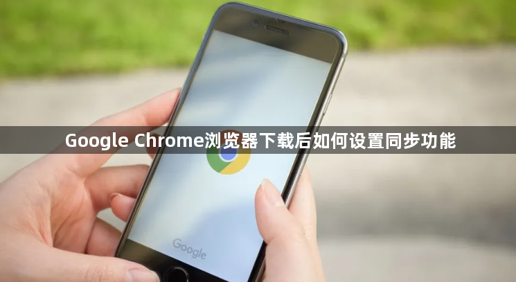 Google Chrome浏览器下载后如何设置同步功能1