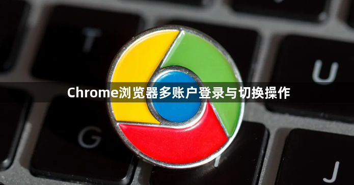 Chrome浏览器多账户登录与切换操作1