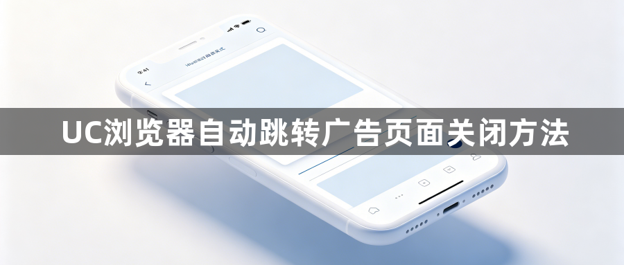 UC浏览器自动跳转广告页面关闭方法1