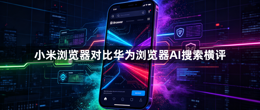 小米浏览器对比华为浏览器AI搜索横评1