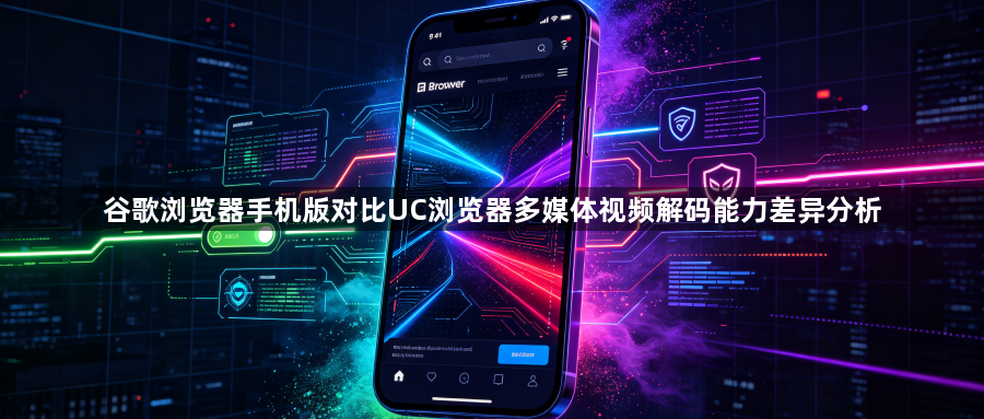 谷歌浏览器手机版对比UC浏览器多媒体视频解码能力差异分析1