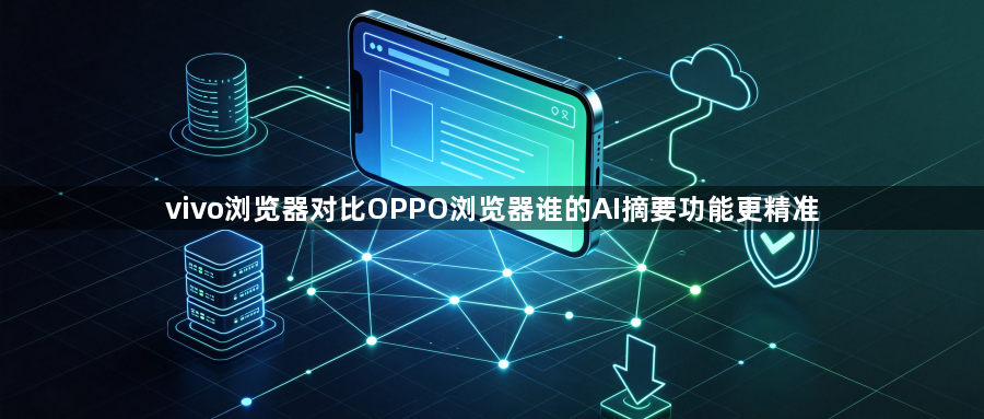 vivo浏览器对比OPPO浏览器谁的AI摘要功能更精准1