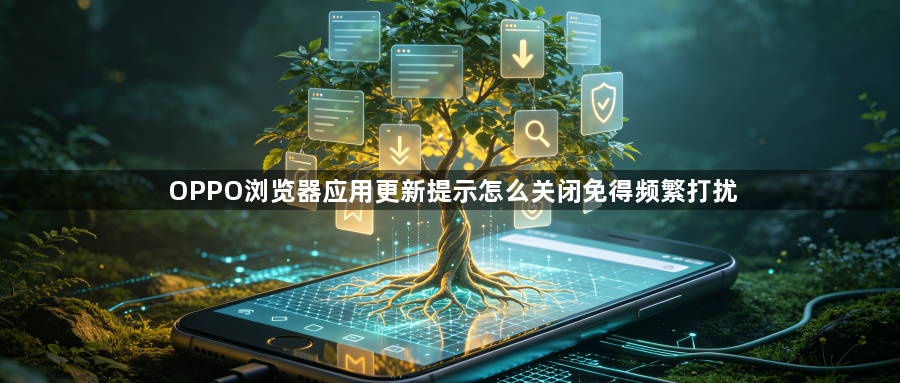 OPPO浏览器应用更新提示怎么关闭免得频繁打扰1