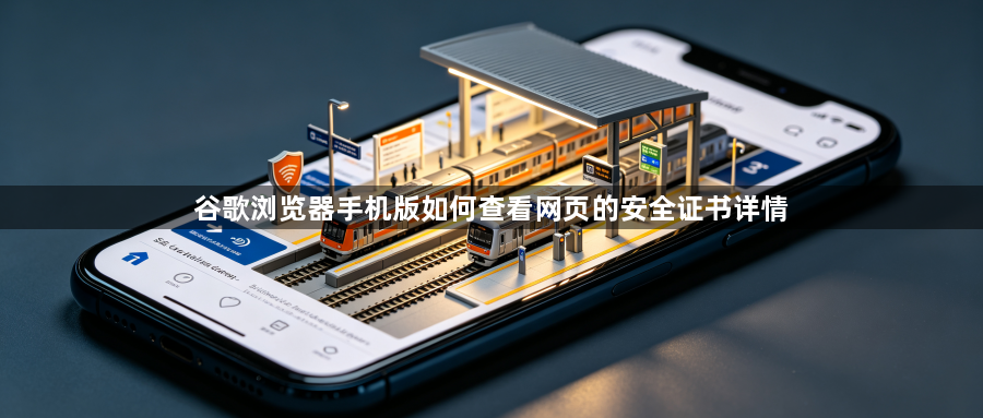 谷歌浏览器手机版如何查看网页的安全证书详情1