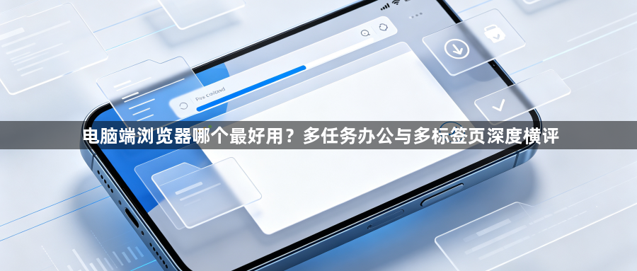 电脑端浏览器哪个最好用?多任务办公与多标签页深度横评1