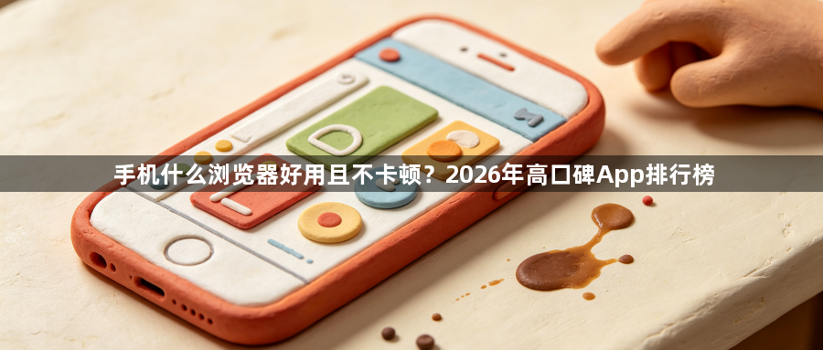 手机什么浏览器好用且不卡顿？2026年高口碑App排行榜1