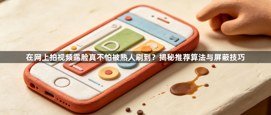 在网上拍视频露脸真不怕被熟人刷到？揭秘推荐算法与屏蔽技巧1