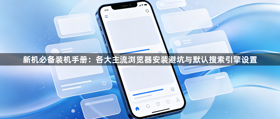 新机必备装机手册：各大主流浏览器安装避坑与默认搜索引擎设置1