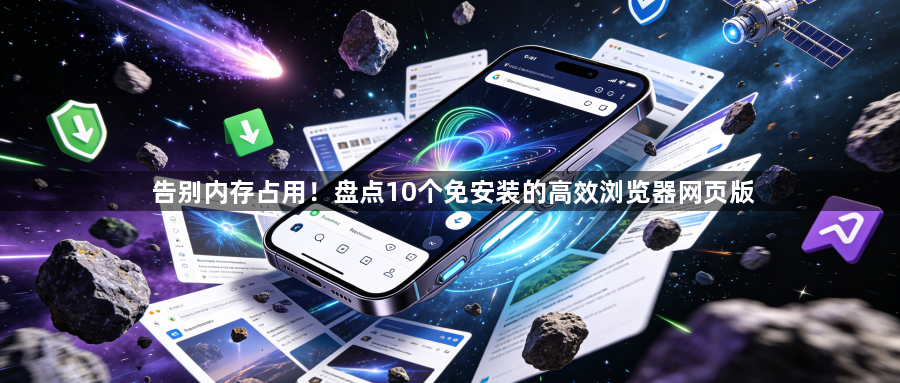 告别内存占用！盘点10个免安装的高效浏览器网页版1