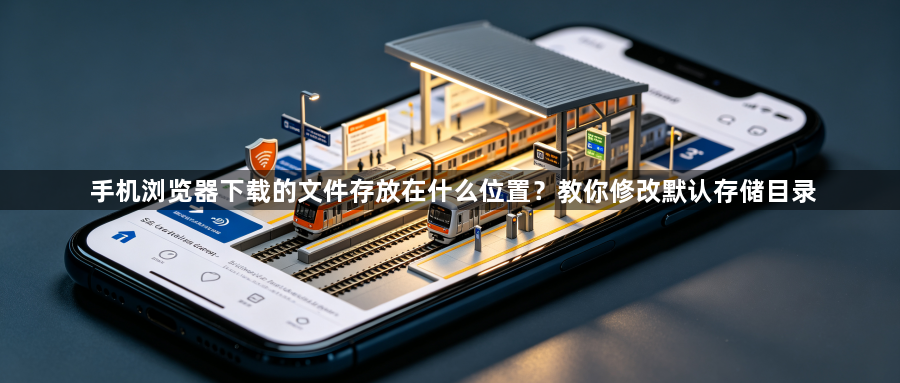 手机浏览器下载的文件存放在什么位置？教你修改默认存储目录1
