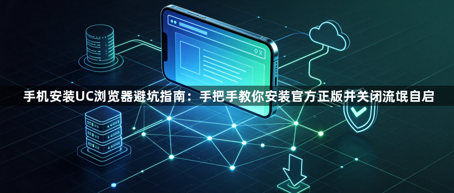 手机安装UC浏览器避坑指南：手把手教你安装官方正版并关闭流氓自启1