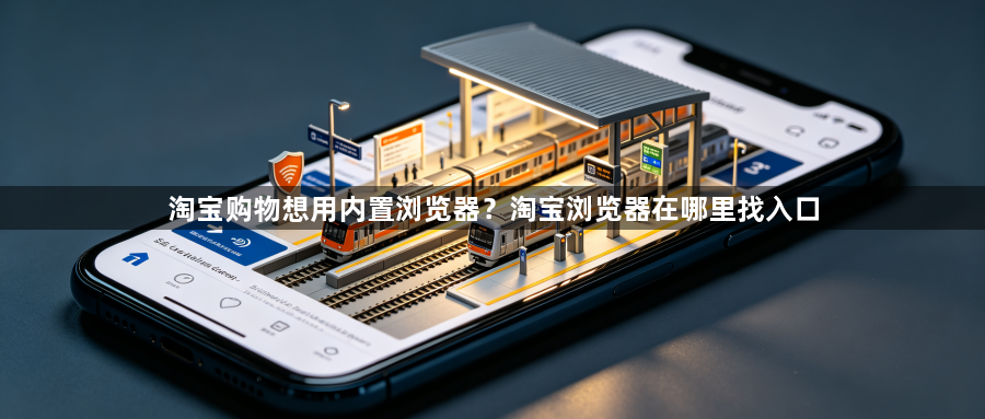 淘宝购物想用内置浏览器？淘宝浏览器在哪里找入口1