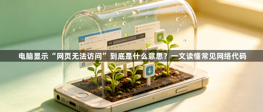 电脑显示“网页无法访问”到底是什么意思？一文读懂常见网络代码1