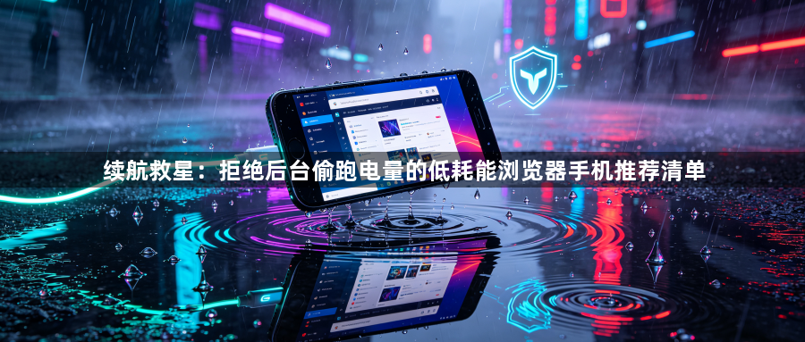 续航救星：拒绝后台偷跑电量的低耗能浏览器手机推荐清单1