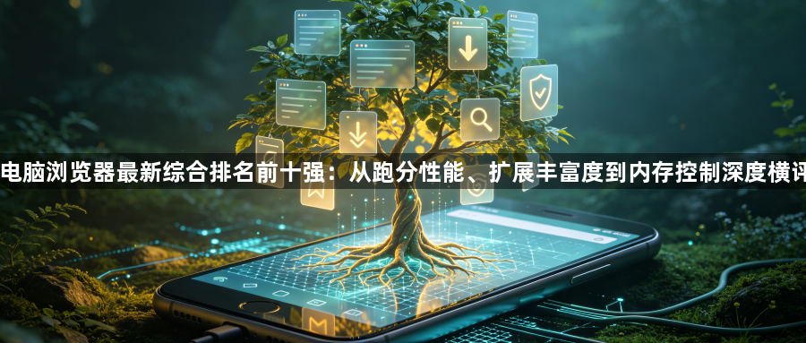 电脑浏览器最新综合排名前十强：从跑分性能、扩展丰富度到内存控制深度横评1