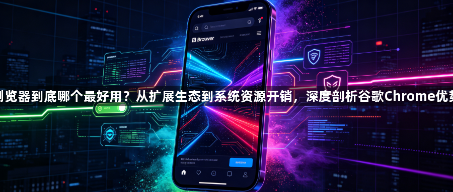 浏览器到底哪个最好用?从扩展生态到系统资源开销,深度剖析谷歌Chrome优势1
