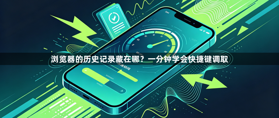 浏览器的历史记录藏在哪？一分钟学会快捷键调取1
